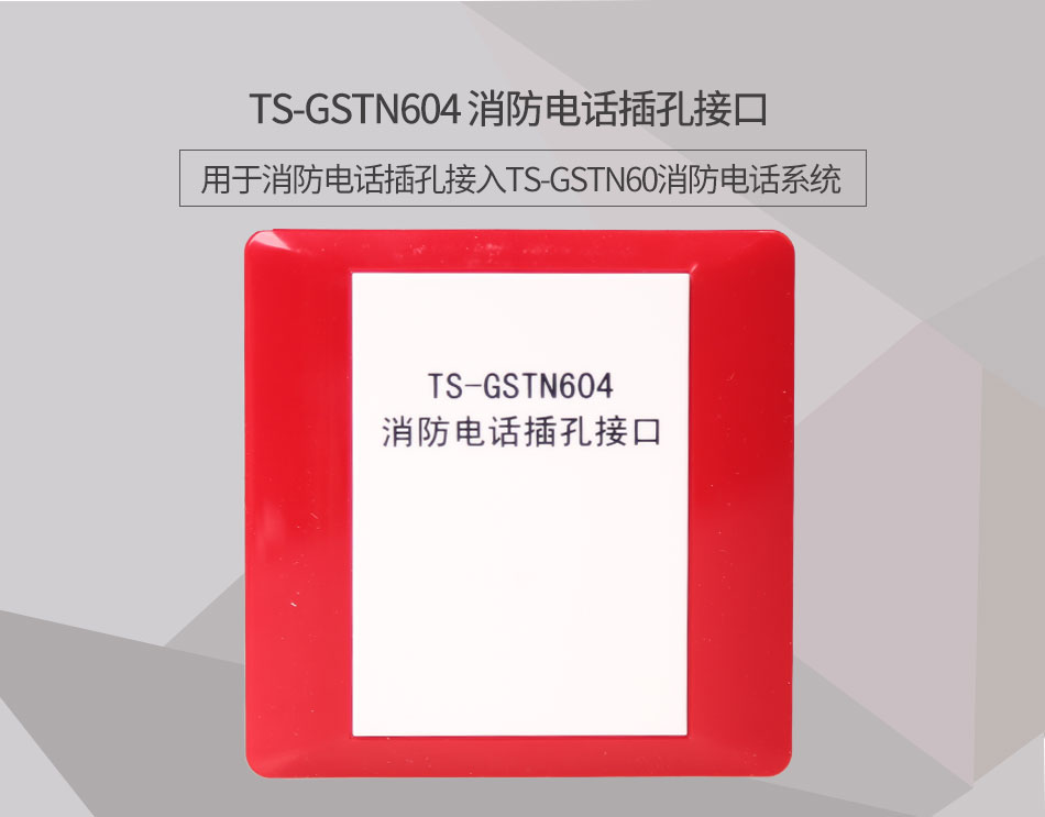 新疆海湾TS-GSTN604消防电话接口情景展示
